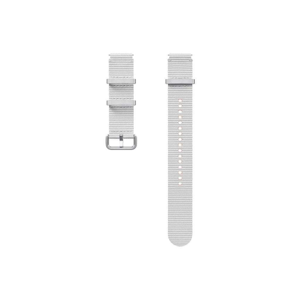 ET-SOL31LSE Samsung Galaxy Watch 4/5/6/7 készülékhez Stylish Sport szíj 20mm M/L ezüst