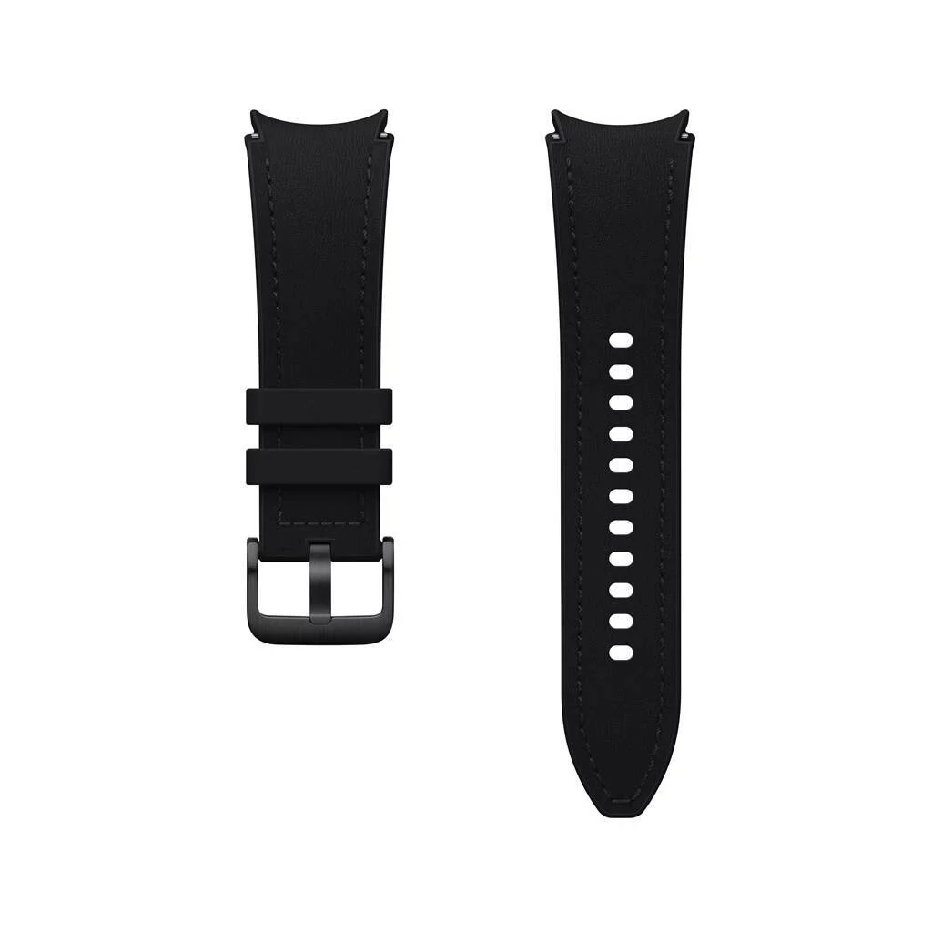 ET-SHR95SBE Samsung Galaxy Watch 6/6 készülékhez klasszikus vegán bőr szíj S/M fekete