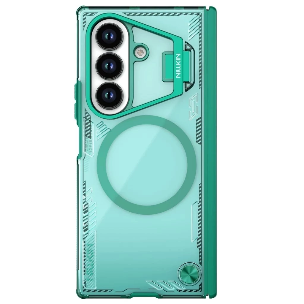 Nillkin Iceblade Prop mágneses tok Samsung Galaxy Z Fold 7 készülékhez zöld