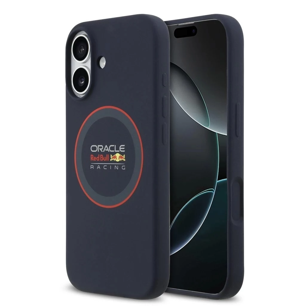 Red Bull Silicone Red Ring MagSafe tok iPhone 17 készülékhez kék