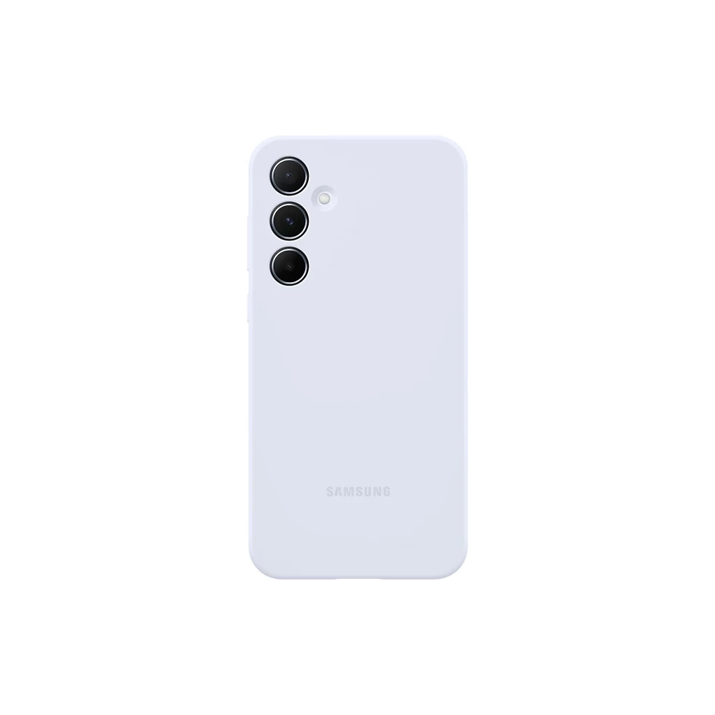 EF-PA556TLE Samsung szilikon tok Galaxy A55 5G készülékhez világoskék (Damage Package)