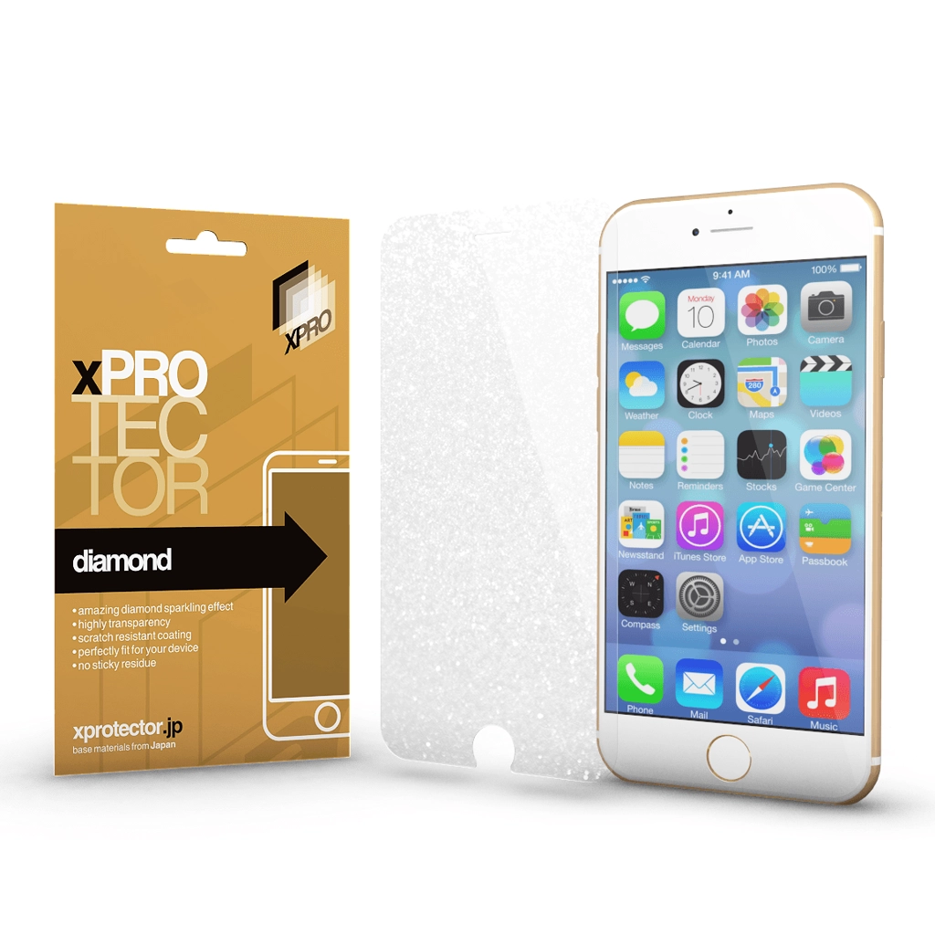 Xprotector Diamond kijelzővédő fólia Apple iPhone 6 / 6S készülékhez