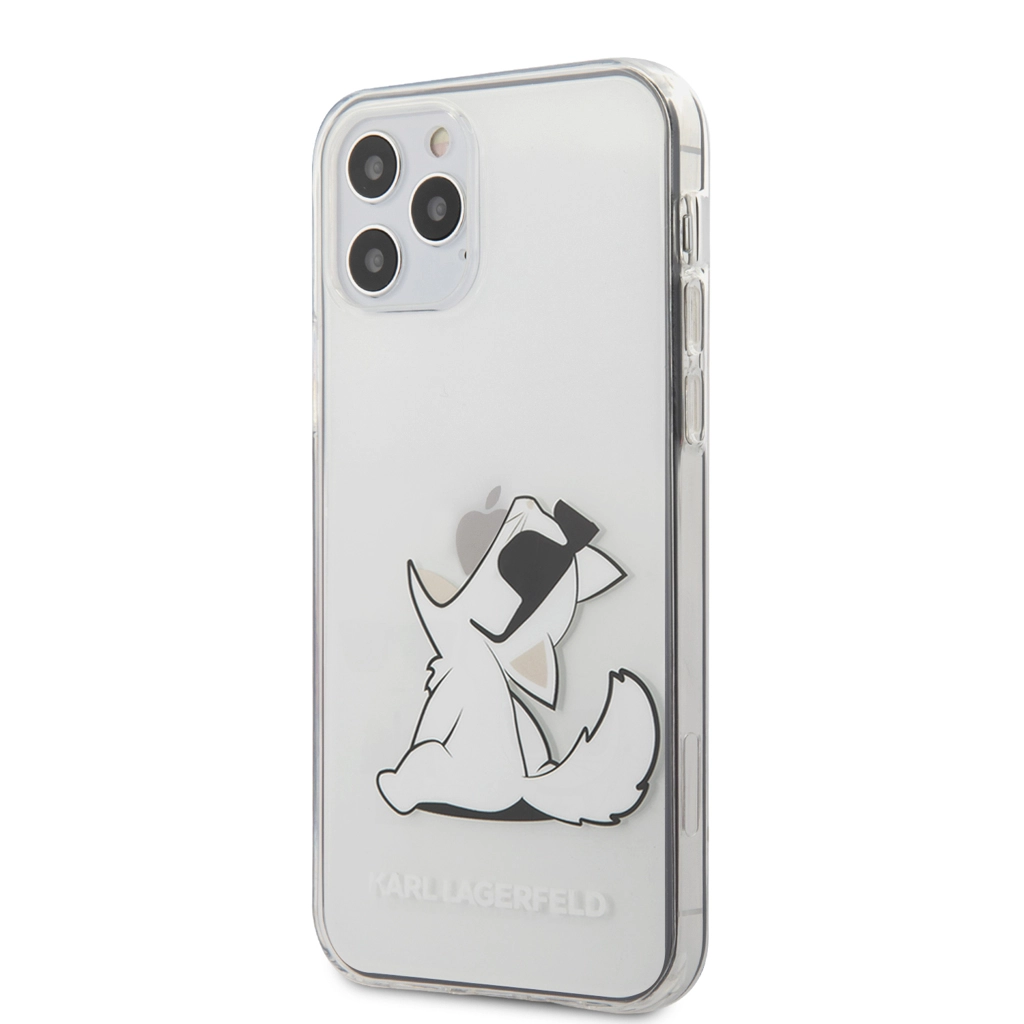 Karl Lagerfeld tok átlátszó KLHCP12MCFNRC Apple Iphone 12 / 12 Pro készülékhez