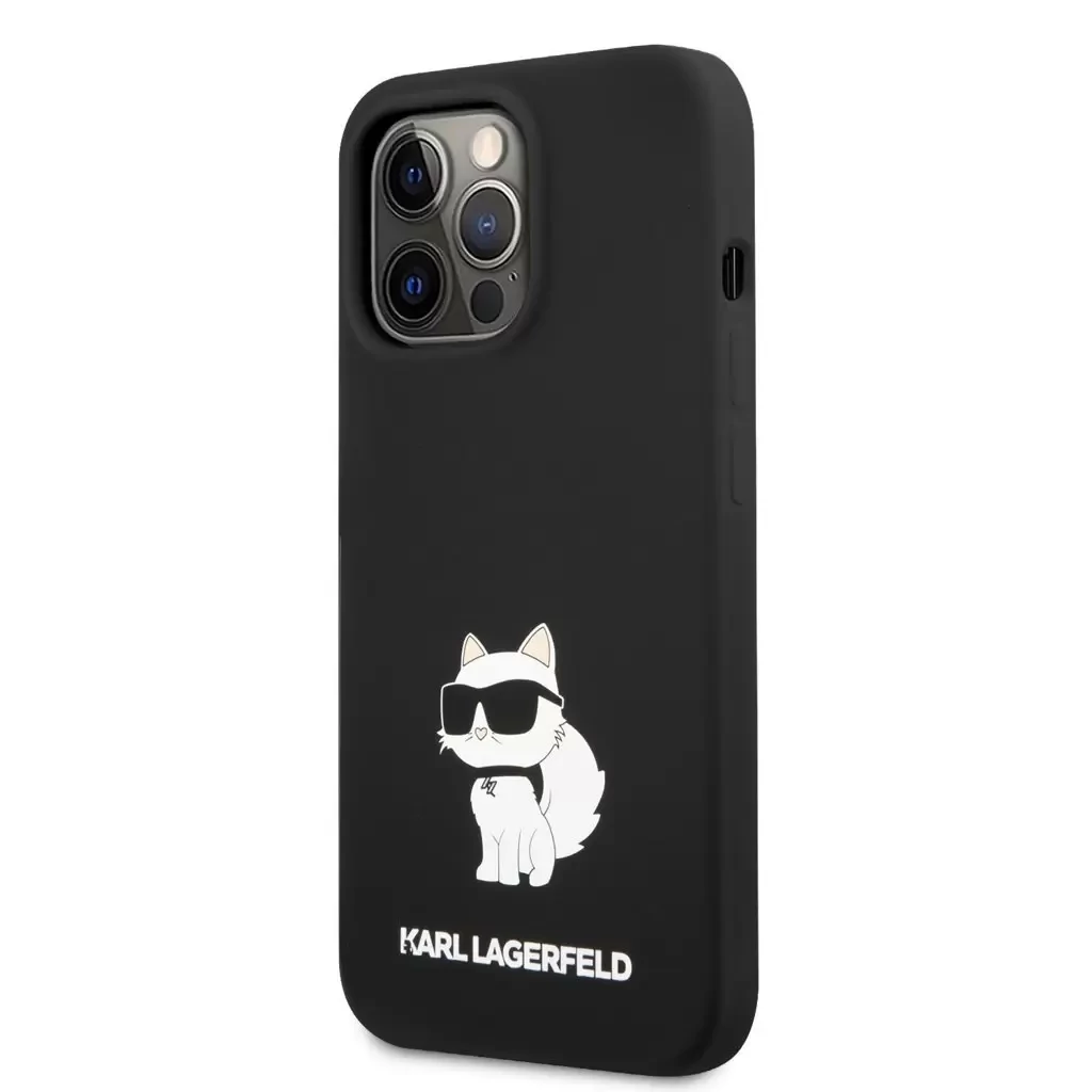 Karl Lagerfeld tok fekete KLHCP13LSNCHBCK Iphone 13 Pro készülékhez