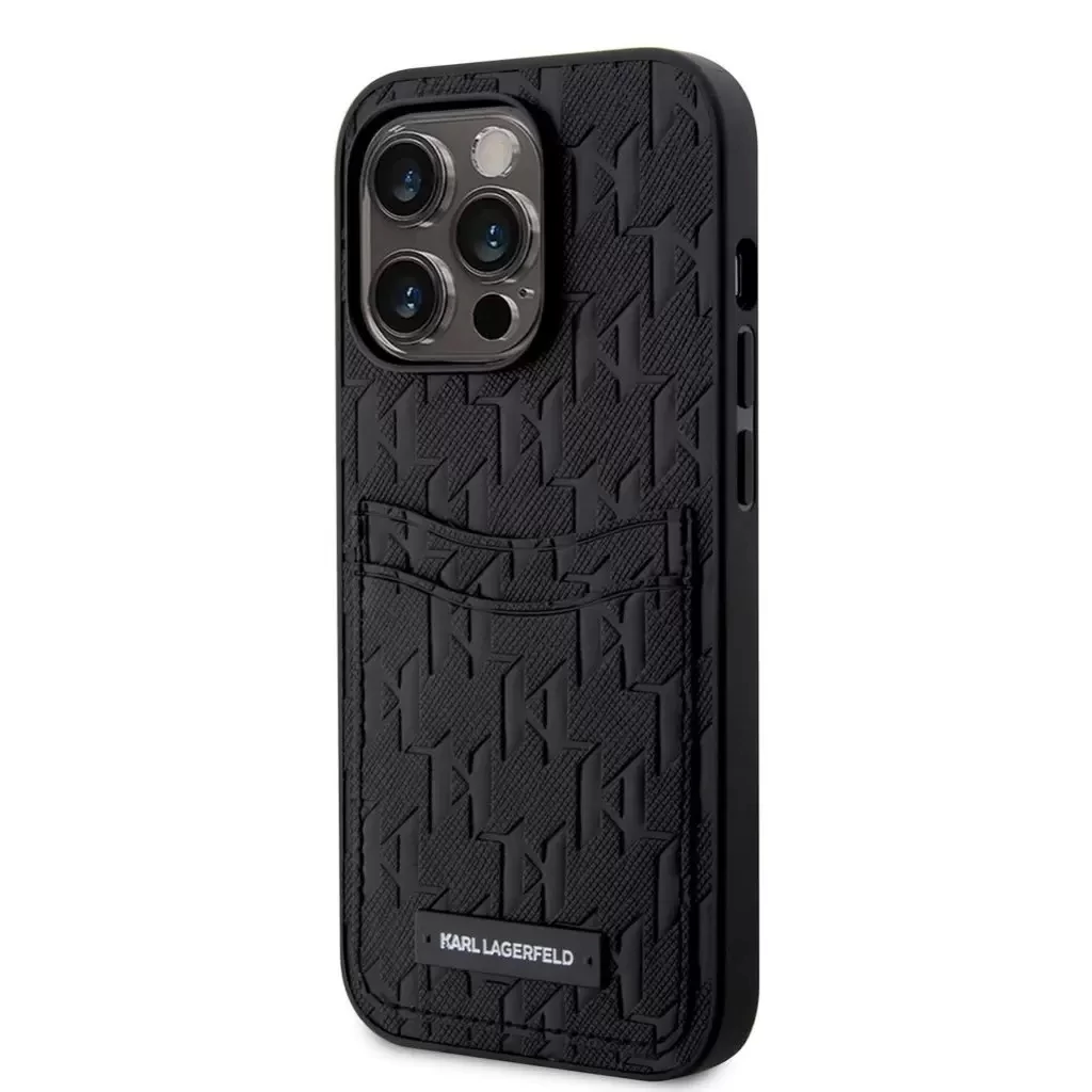 Karl Lagerfeld tok fekete KLHCP13XSAKLHPPK Apple Iphone 13 Pro Max készülékhez
