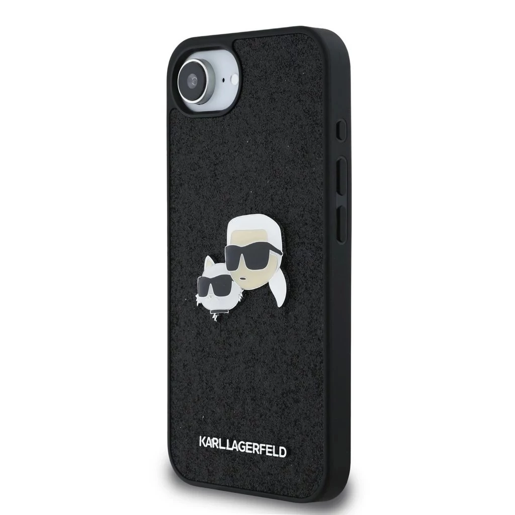 Karl Lagerfeld tok fekete KLHCPSE4PFGKCPK Apple Iphone 16e készülékhez