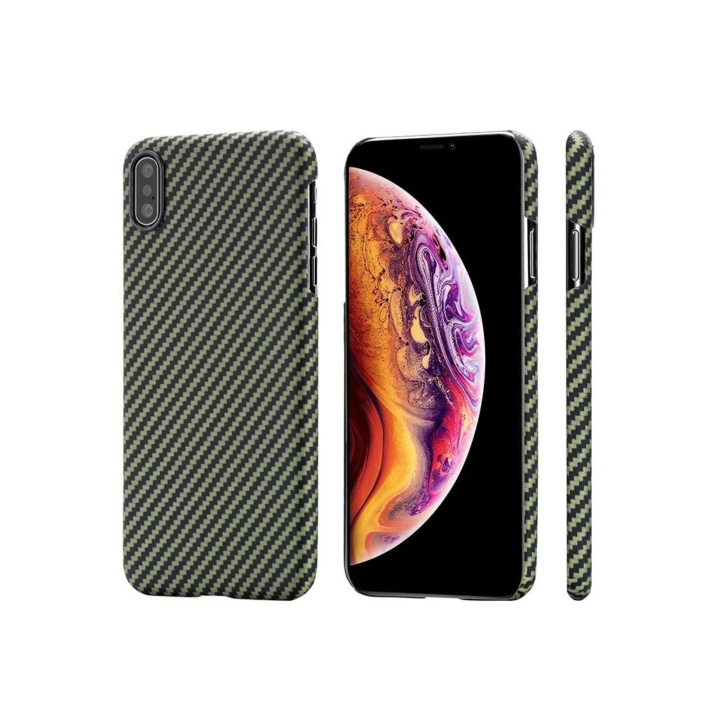 Pitaka tok Black / Yellow Twill (KI9005XM) Apple Iphone Xs Max készülékhez