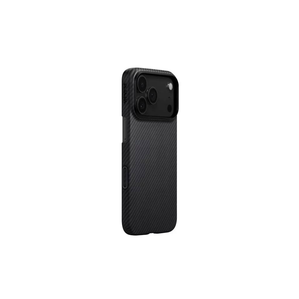 Pitaka ULTRA-SLIM tok Black/Grey Apple iPhone 17 Pro Max készülékhez (KI1701BPM)