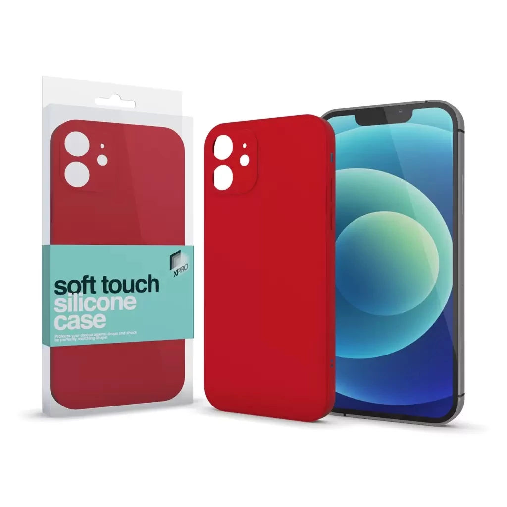Xprotector XPRO Soft Touch szilikon tok Slim piros Samsung A33 5G készülékhez