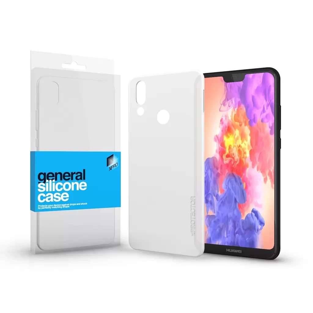 Xprotector XPRO™ Szilikon tok átlátszó ultravékony Huawei P20 Lite készülékhez