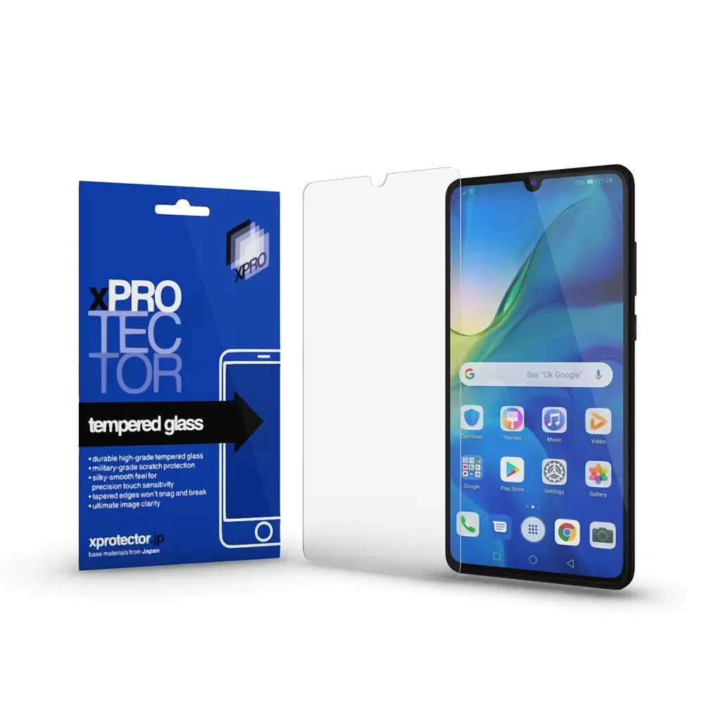Xprotector XPRO™ Tempered Glass 0.33mm kijelzővédő üveg / üvegfólia Huawei P30 készülékhez 