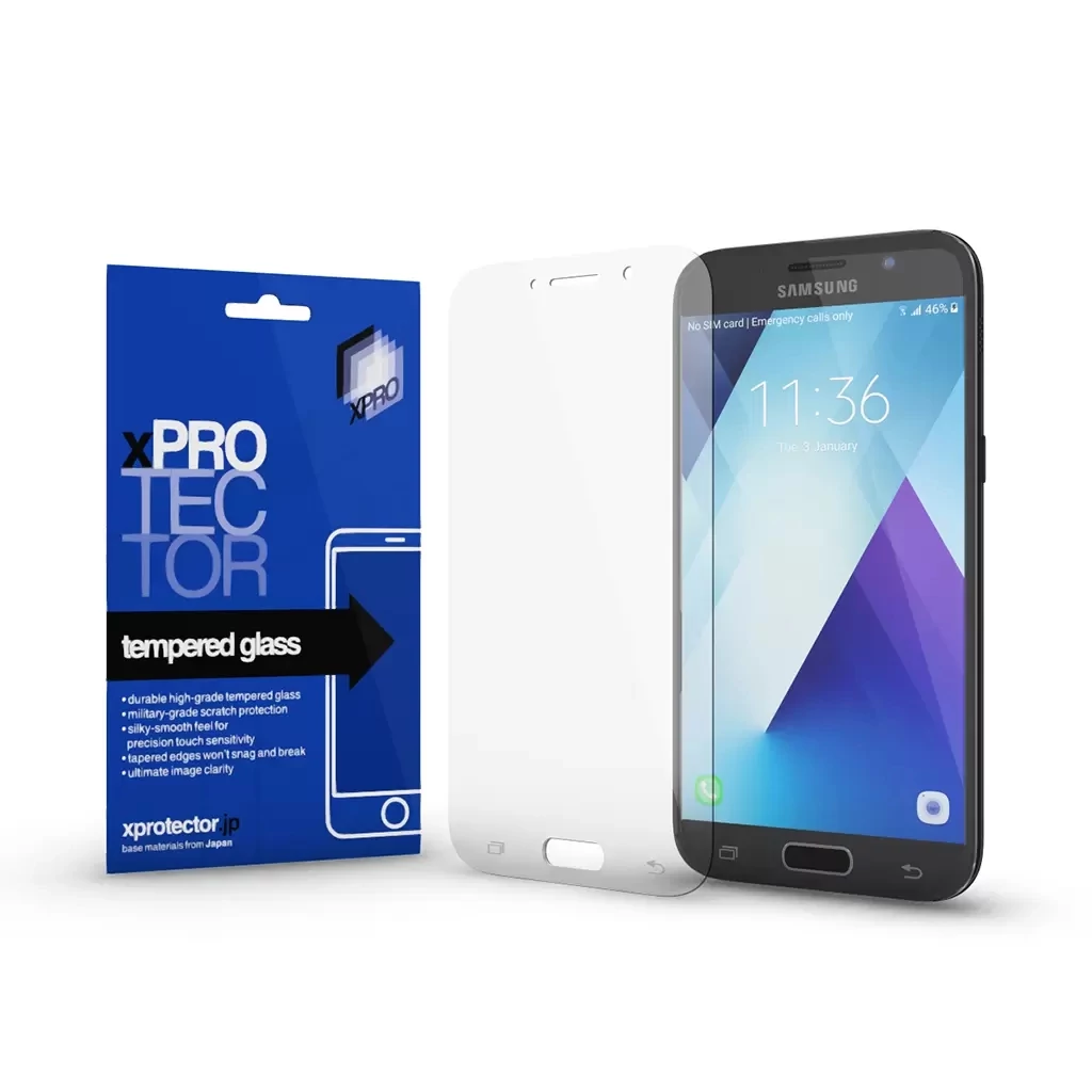 Xprotector XPRO™ Tempered Glass 0.33mm kijelzővédő üveg / üvegfólia Samsung Galaxy A5 2017 készülékhez