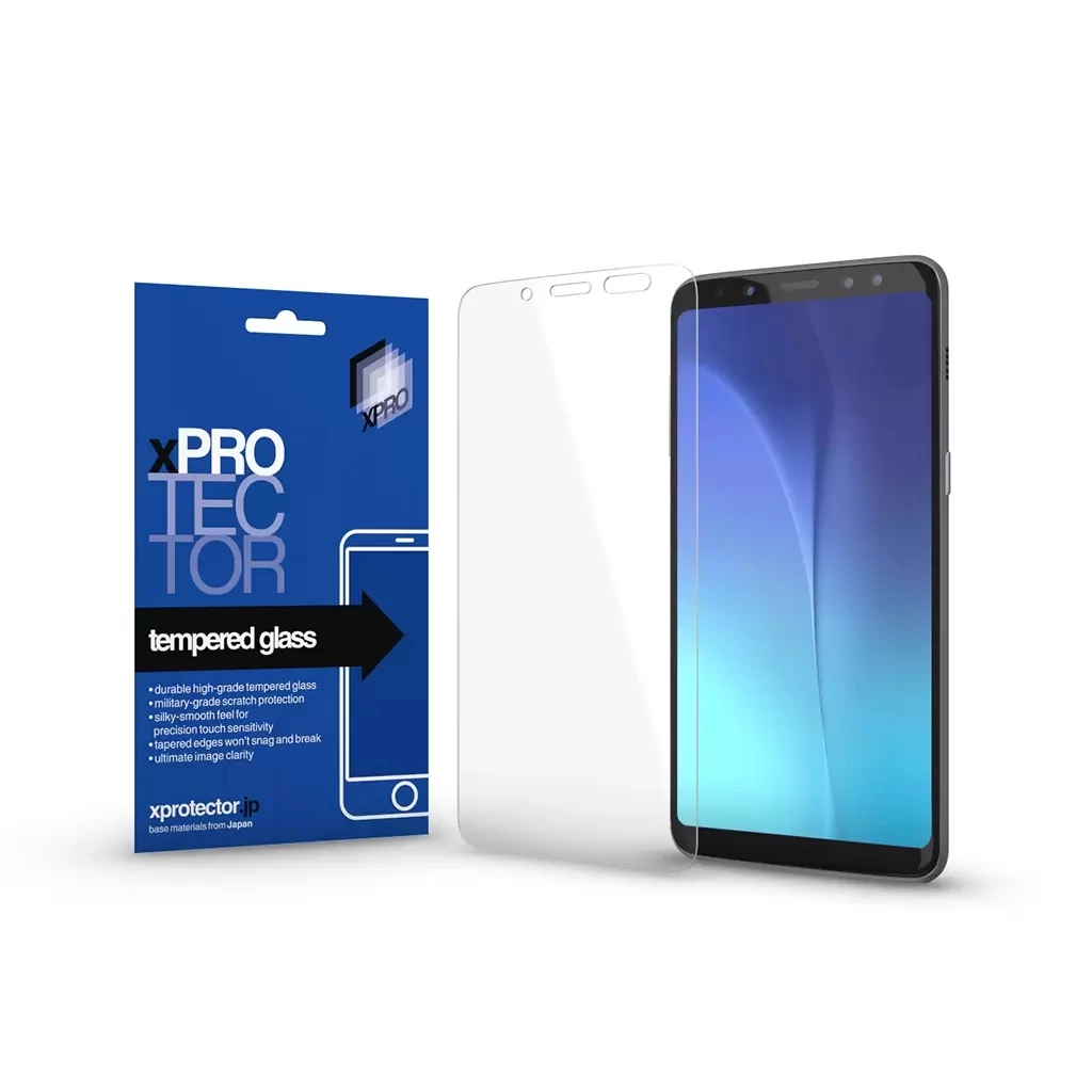 Xprotector XPRO™ Tempered Glass 0.33mm kijelzővédő üveg / üvegfólia Samsung Galaxy A8 2018 készülékhez