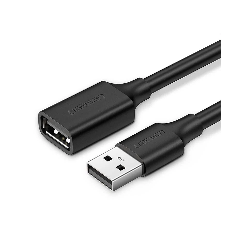 UGREEN US103 USB 2.0 hosszabbító kábel 2m fekete (10316)
