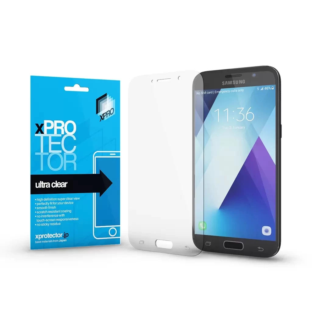Xprotector XPRO Ultra Clear kijelzővédő fólia Samsung A5 2017 készülékhez
