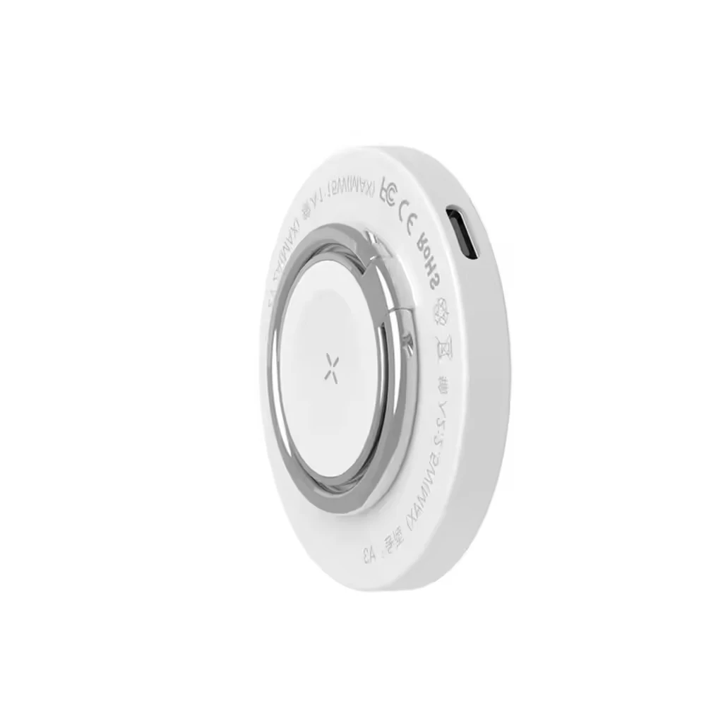 Xprotector Xpro MagSafe 3in1 Univerzális Vezeték Nélküli Töltős Ujjgyűrű, 15W Fehér