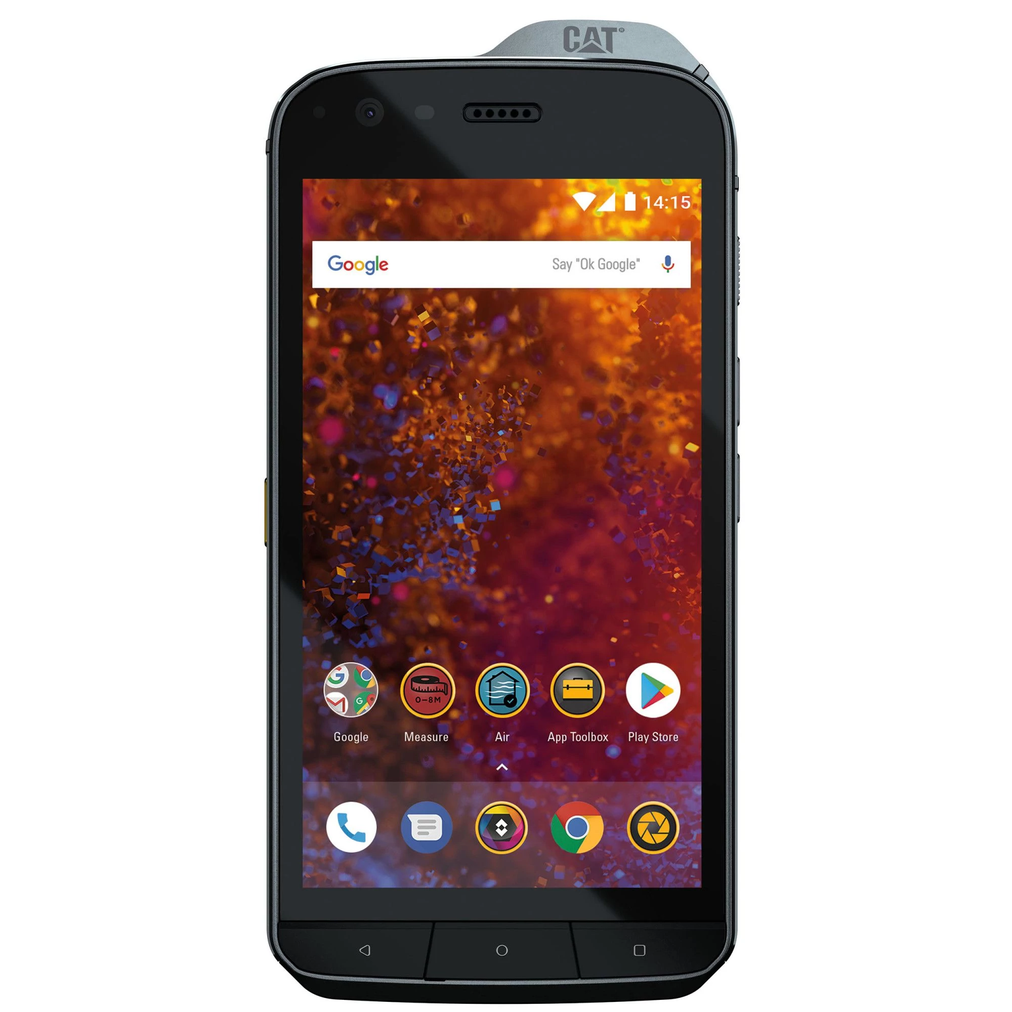 Caterpillar S61 64GB Dual SIM, fekete, Gyártói garancia