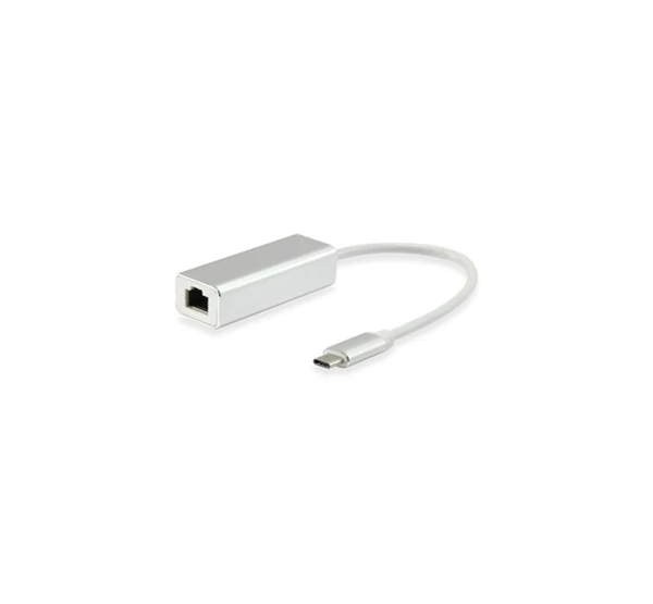 Equip USB Type-C - RJ45 átalakító, apa/anya 10/100/1000Mbit/s