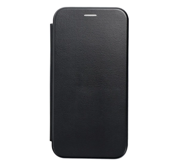 Forcell Elegance oldalra nyíló hátlap tok Samsung Galaxy S21 FE, fekete