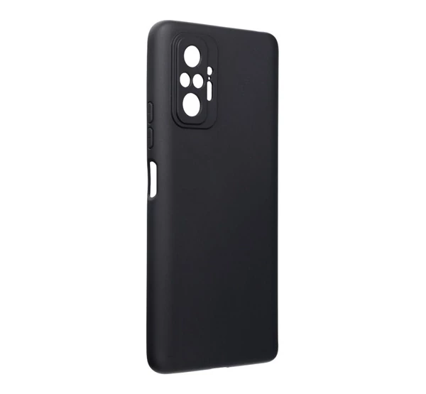 Forcell Soft szilikon hátlap tok Xiaomi Redmi Note 10 Pro, fekete