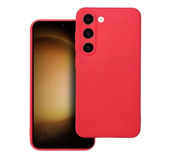 Forcell Soft szilikon tok Samsung Galaxy S23 Plus, piros