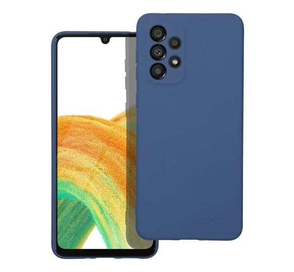 Forcell Szilikon Lite hátlap tok Samsung Galaxy A33 5G, kék