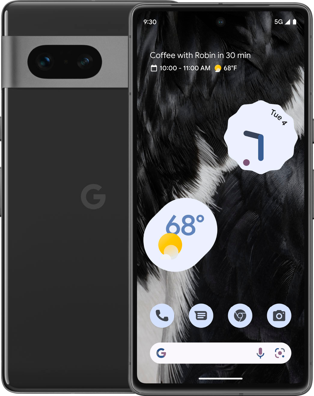 Google Pixel 7 5G 256GB 8GB RAM Dual fekete