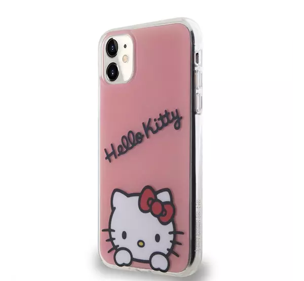 Hello Kitty IML Daydreaming Logo Case for iPhone 11 Pink