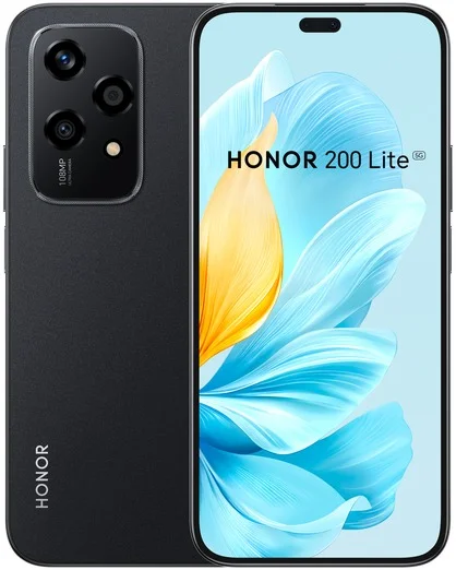 Honor 200 Lite 5G 256GB 8GB RAM Dual fekete
