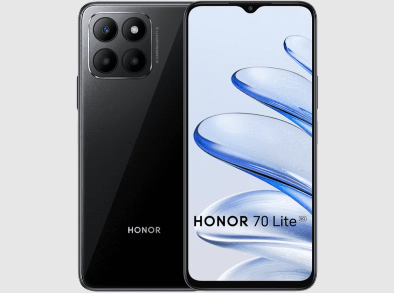 Honor 70 Lite 5G 128GB 4GB RAM Dual fekete