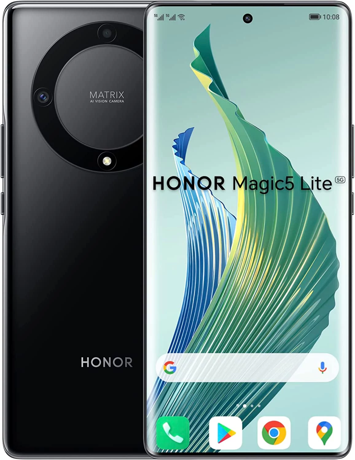 Honor Magic5 Lite 5G 128GB 6GB RAM Dual fekete
