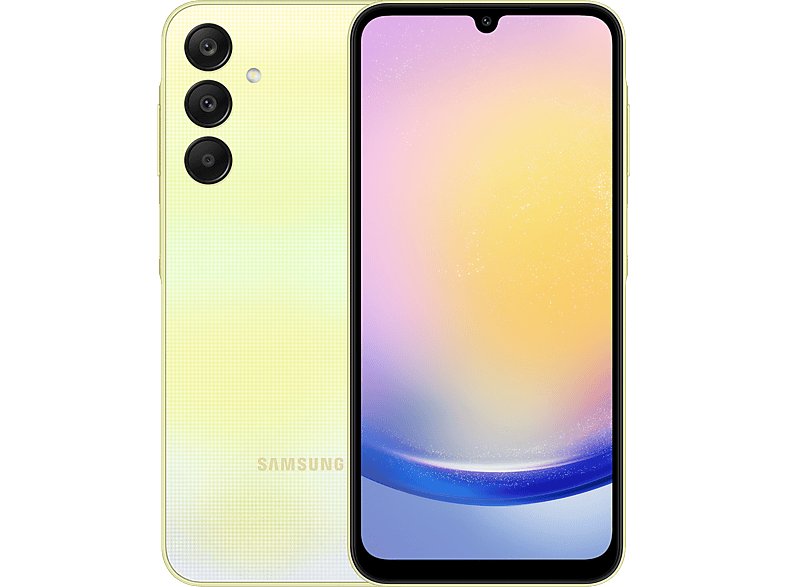 Samsung Galaxy A25 5G 256GB 8GB RAM Dual sárga