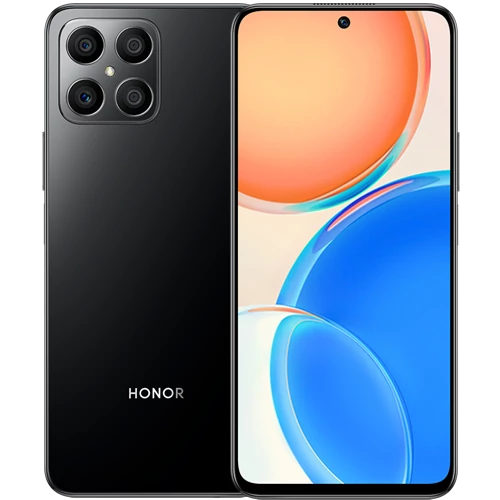 Honor X8 128GB 6GB RAM Dual fekete