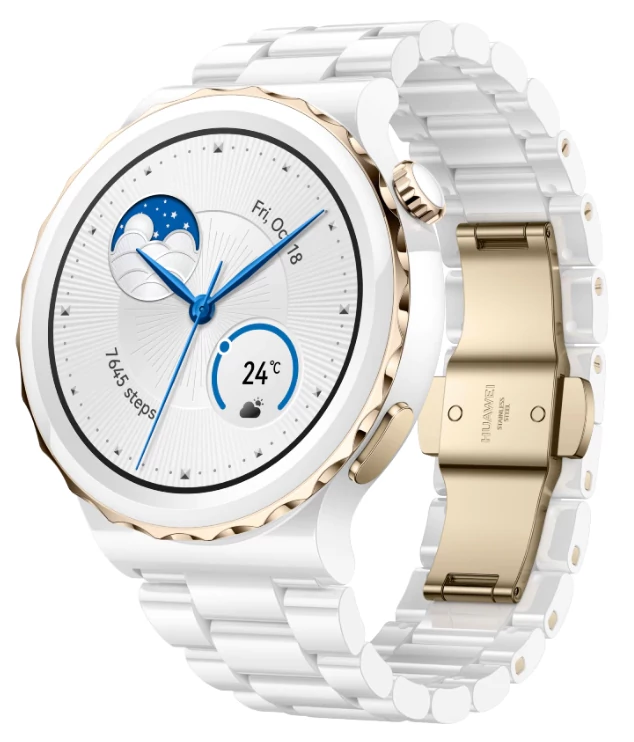 Huawei WATCH GT 3 Pro 43mm Fehér kerámia szíj