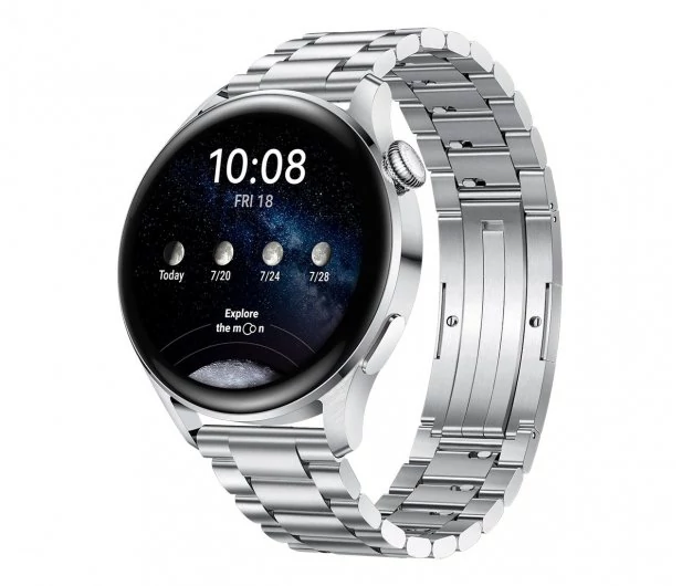 Huawei Watch 3 Elite rozsdamentes acél