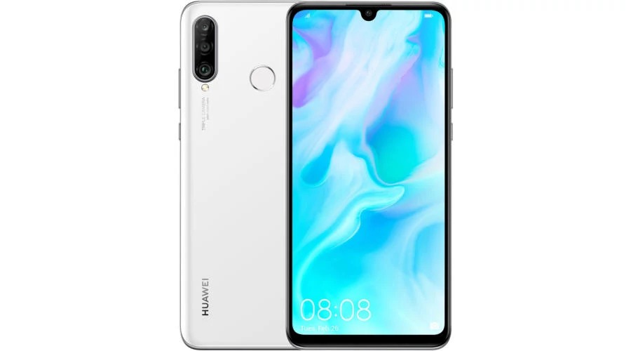 Huawei P30 Lite 64GB Dual SIM, fehér