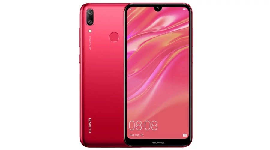 Huawei Y7 (2019) Dual SIM, piros
