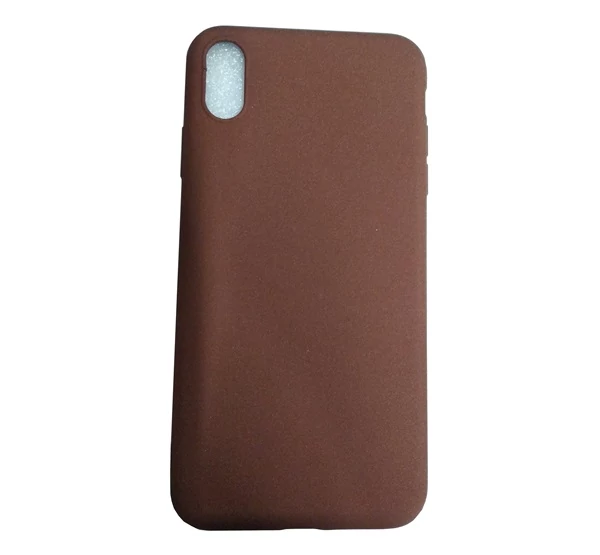 Huawei P10 Lite pasztell hátlap tok, barna