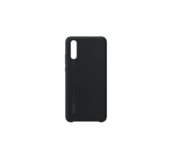 Huawei P20 Protective Case, gyári szilikon tok, fekete