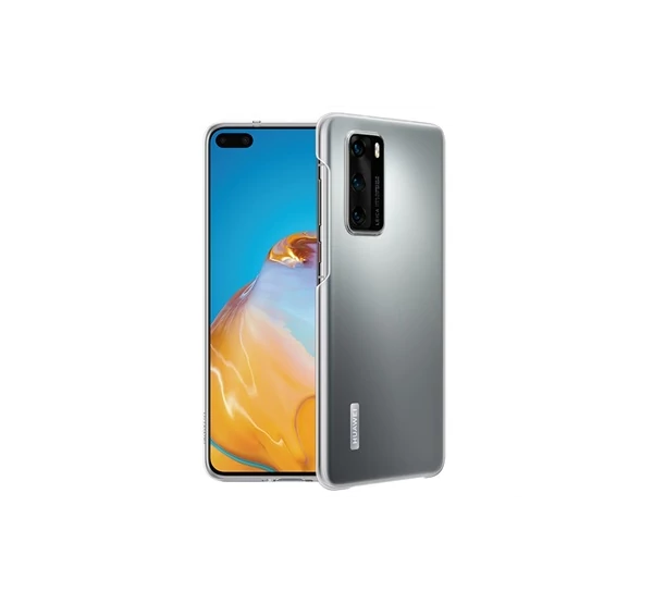 Huawei P40 Protective Cover, gyári tok, átlátszó
