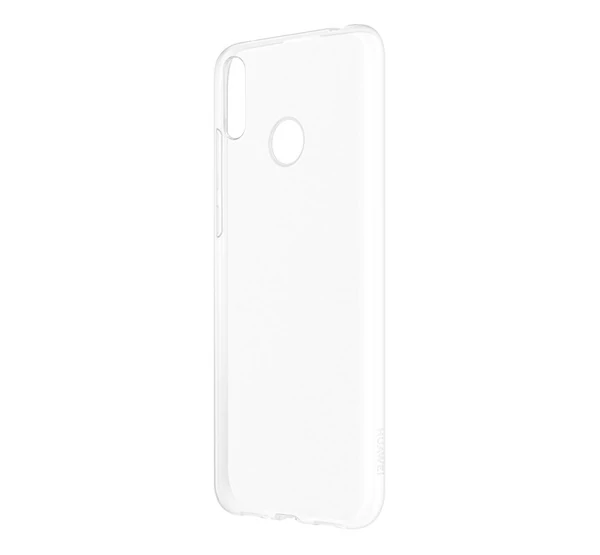 Huawei Y7 2019 TPU Case, gyári szilikon tok, átlátszó