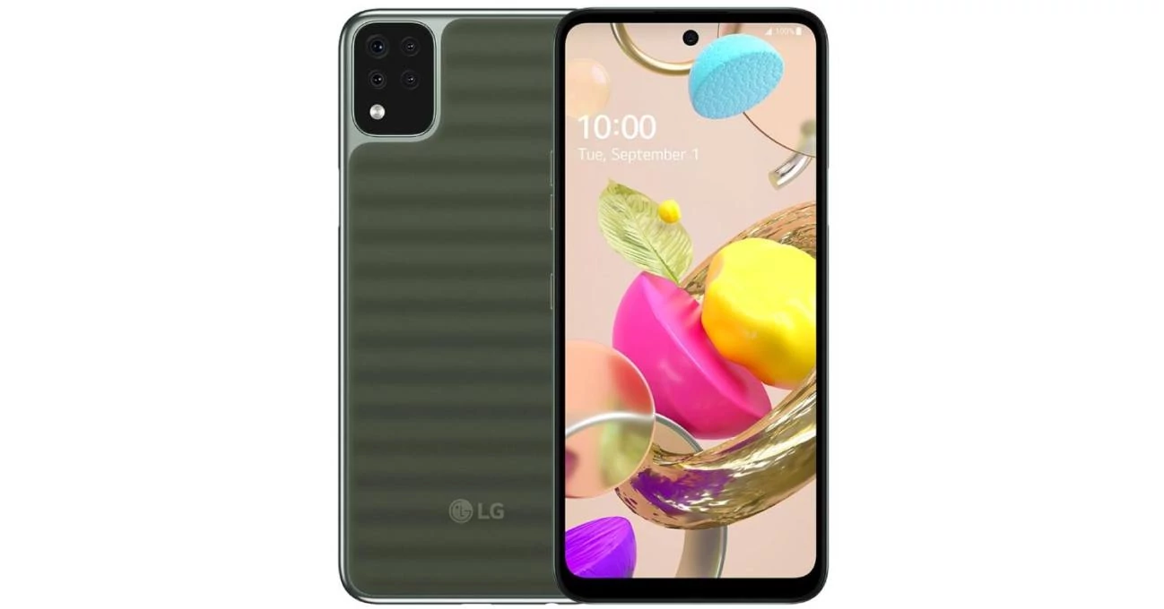 LG K42 64GB Dual, zöld, Gyártói garancia