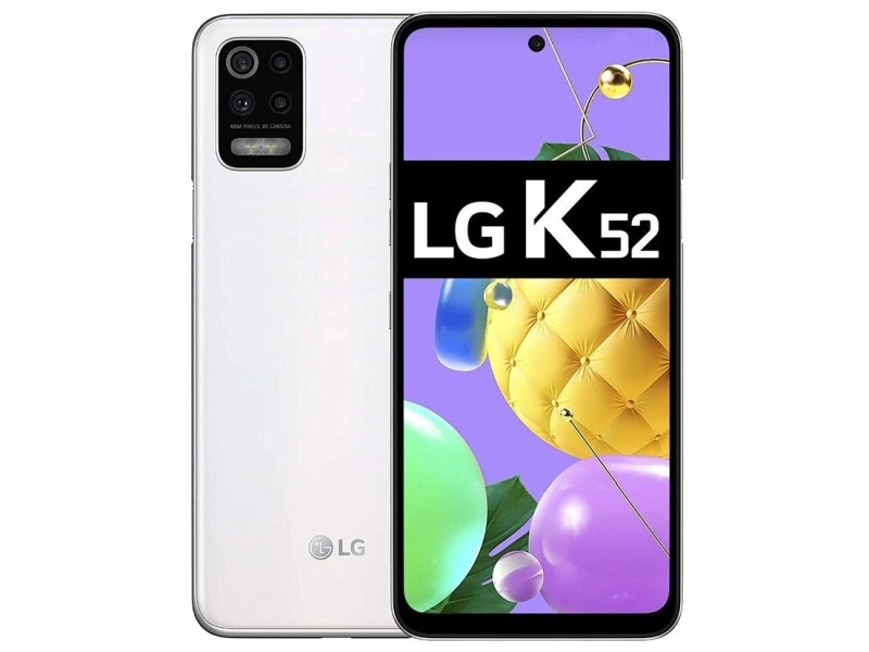 LG K52 64GB Dual, fehér, Gyártói garancia