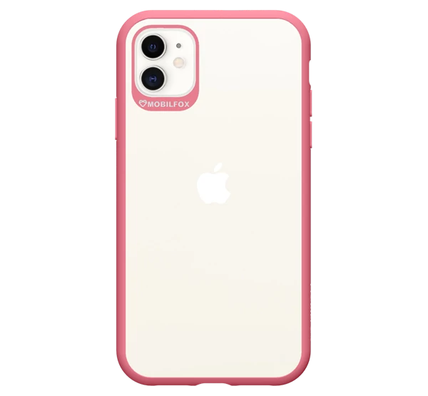 Mobilfox Apple iPhone 12 full-shock 2.0 hátlap tok, Nude Peach
