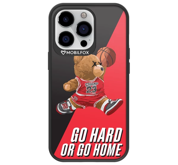 Mobilfox Apple iPhone 13 pro full-shock 3.0 hátlap tok, Go hard, or go home