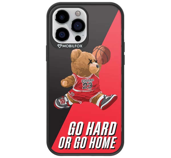 Mobilfox Apple iPhone 13 pro max full-shock 3.0 hátlap tok, Go hard, or go home