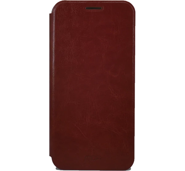 Mofi PU Bőr flip tok Xiaomi Mi 8 Lite, barna