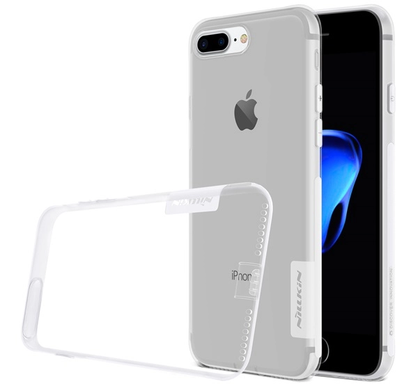 Nillkin Nature Apple iPhone 8 Plus/7 Plus, szilikon tok, átlátszó