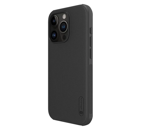 Nillkin Super Frosted Shield Pro Mágneses Apple iPhone 15 Pro műanyag tok, fekete