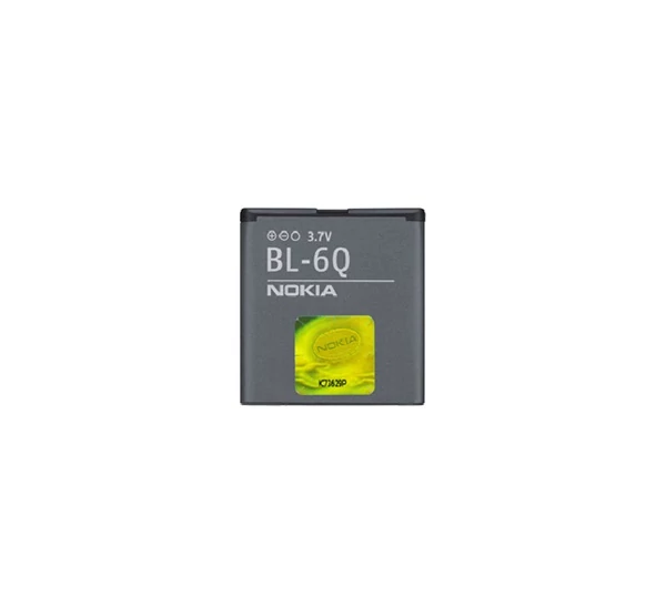 Nokia BL-6Q (6700 classic) kompatibilis akkumulátor 970mAh, OEM jellegű
